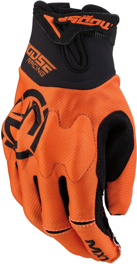 Image of Moose Racing MX1 S20 Short Gants Motocross Noir Orange 3XL