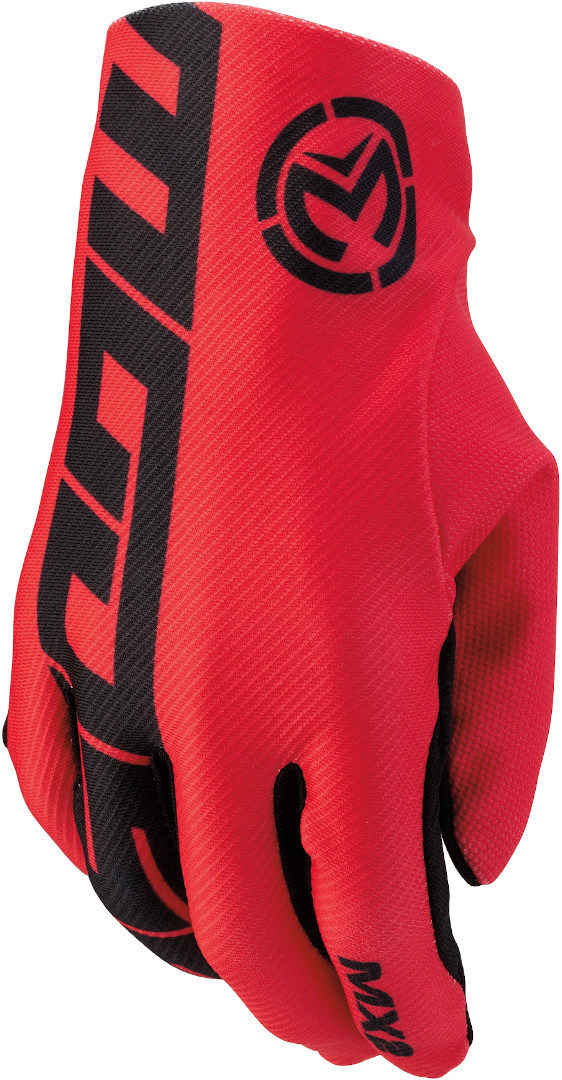 Image of Moose Racing MX2 S20 Short Gants Motocross Noir Rouge XL