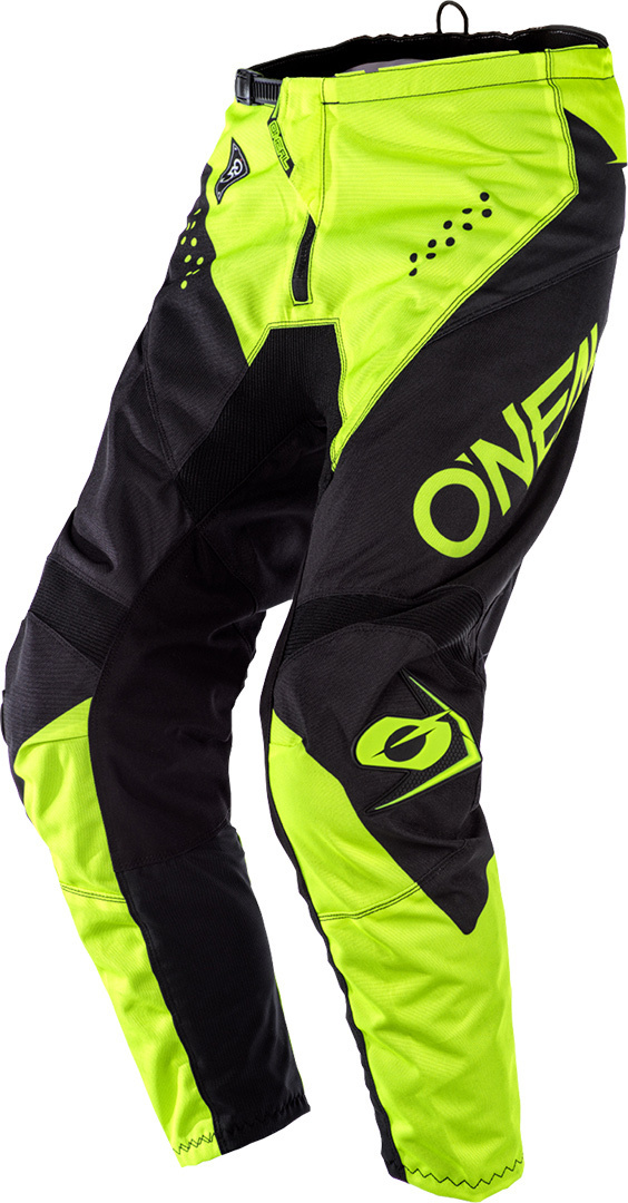 Oneal Element Racewear RW Pantalon Motocross Noir Jaune 34
