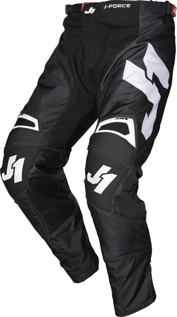 Just1 J-Force Terra Pantalon Motocross Noir Blanc 44