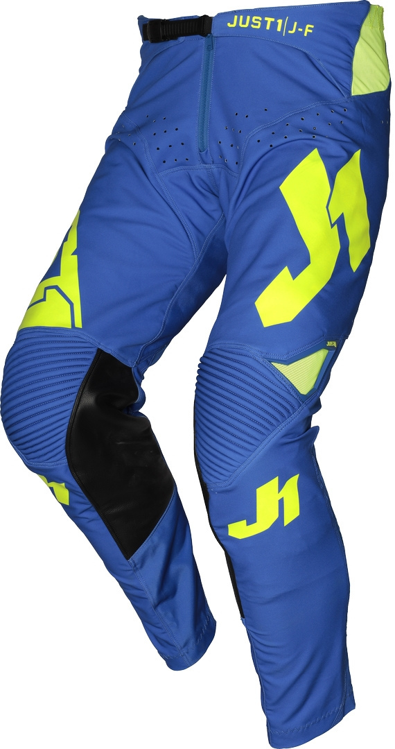 Just1 J-Flex Pantalon Motocross Bleu Jaune 44