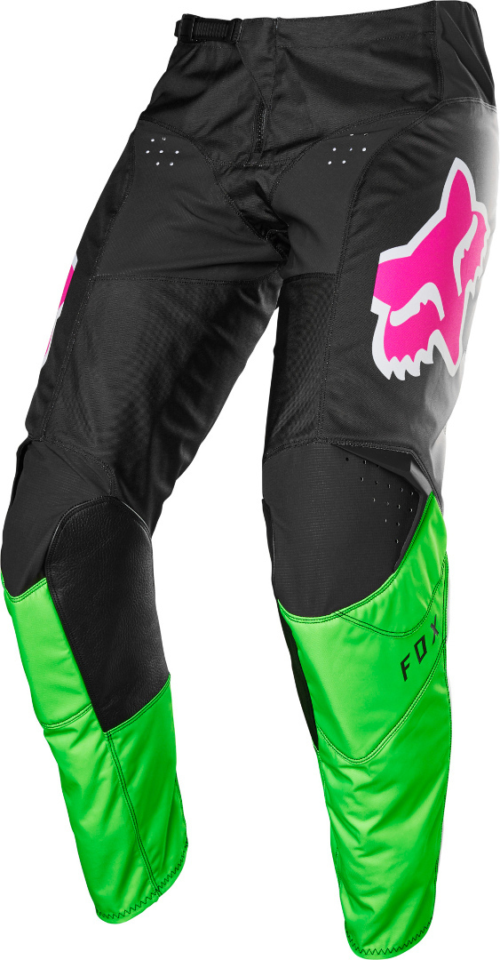 FOX 180 Fyce Pantalon Motocross Noir Vert 28