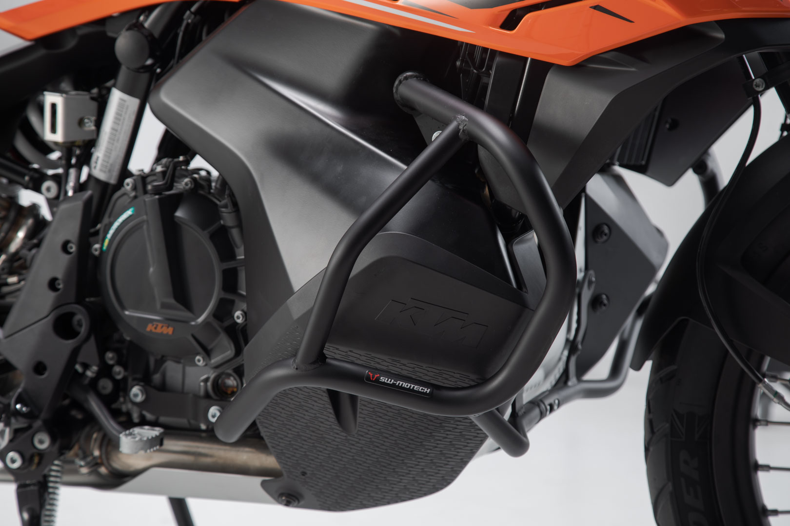 Image of Crashbar - Negro. KTM 790 Adventure (19-). Noir