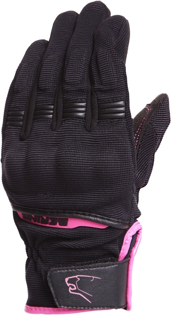 Bering Fletcher Gants de moto pour femmes Noir Rose M