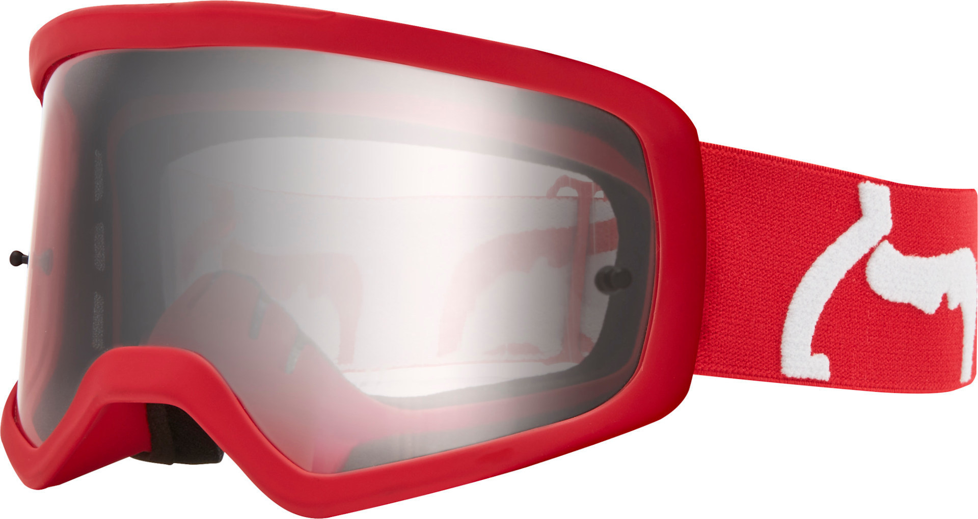 FOX Main 2 PC Prix Lunettes Motocross jeunes Noir Rouge unique taille