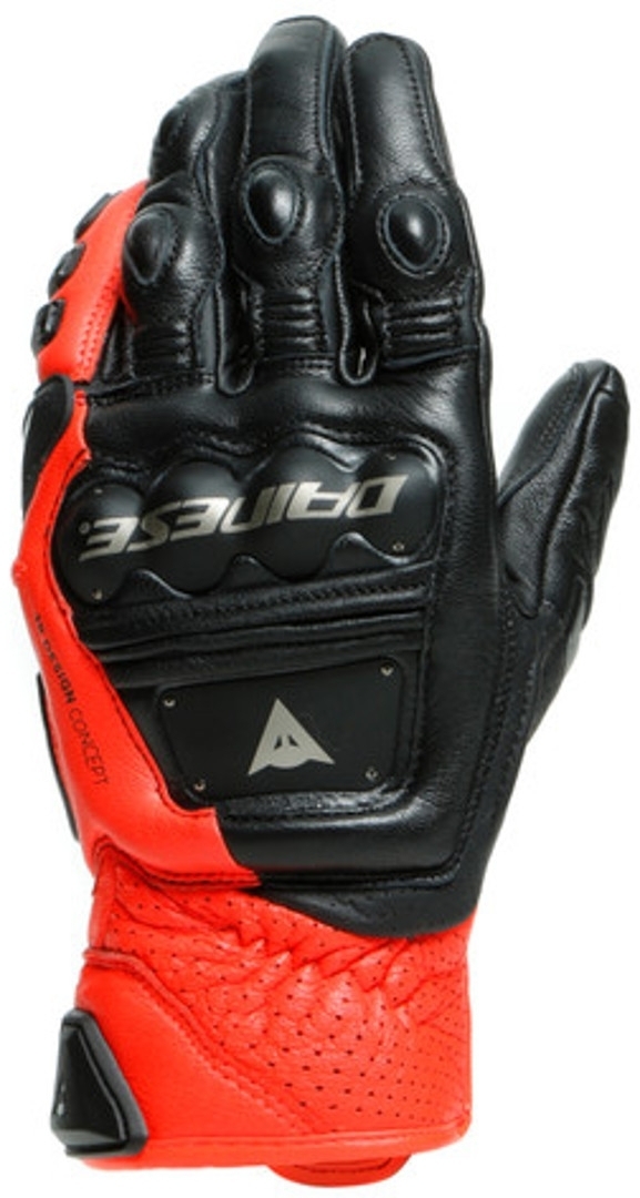 Image of Dainese 4 Stroke 2 Gants de moto Noir Rouge 3XL