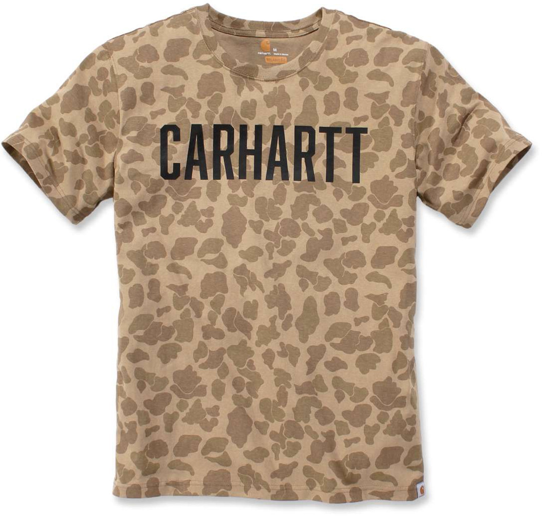 Carhartt Workwear Camo Block Logo T-Shirt Multicolore M