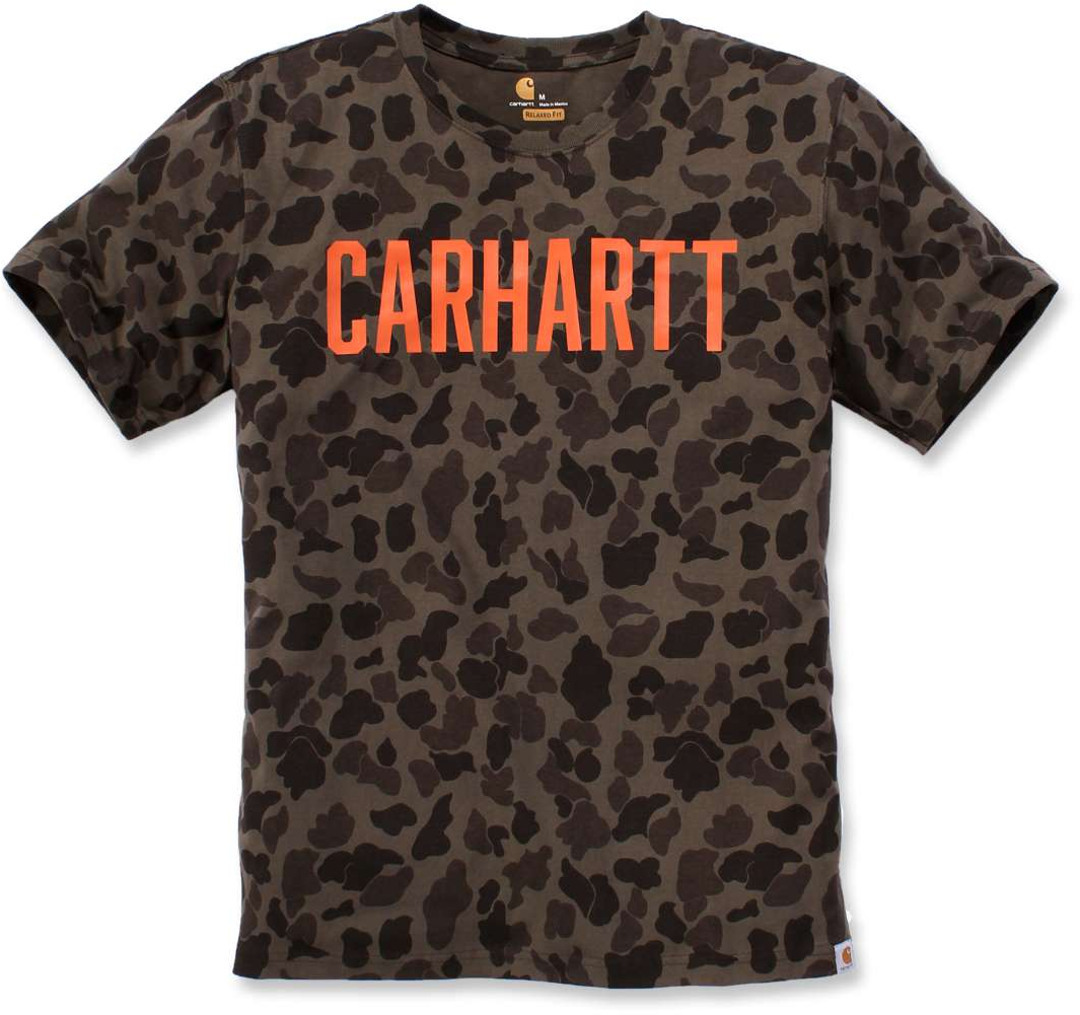 Carhartt Workwear Camo Block Logo T-Shirt Multicolore S