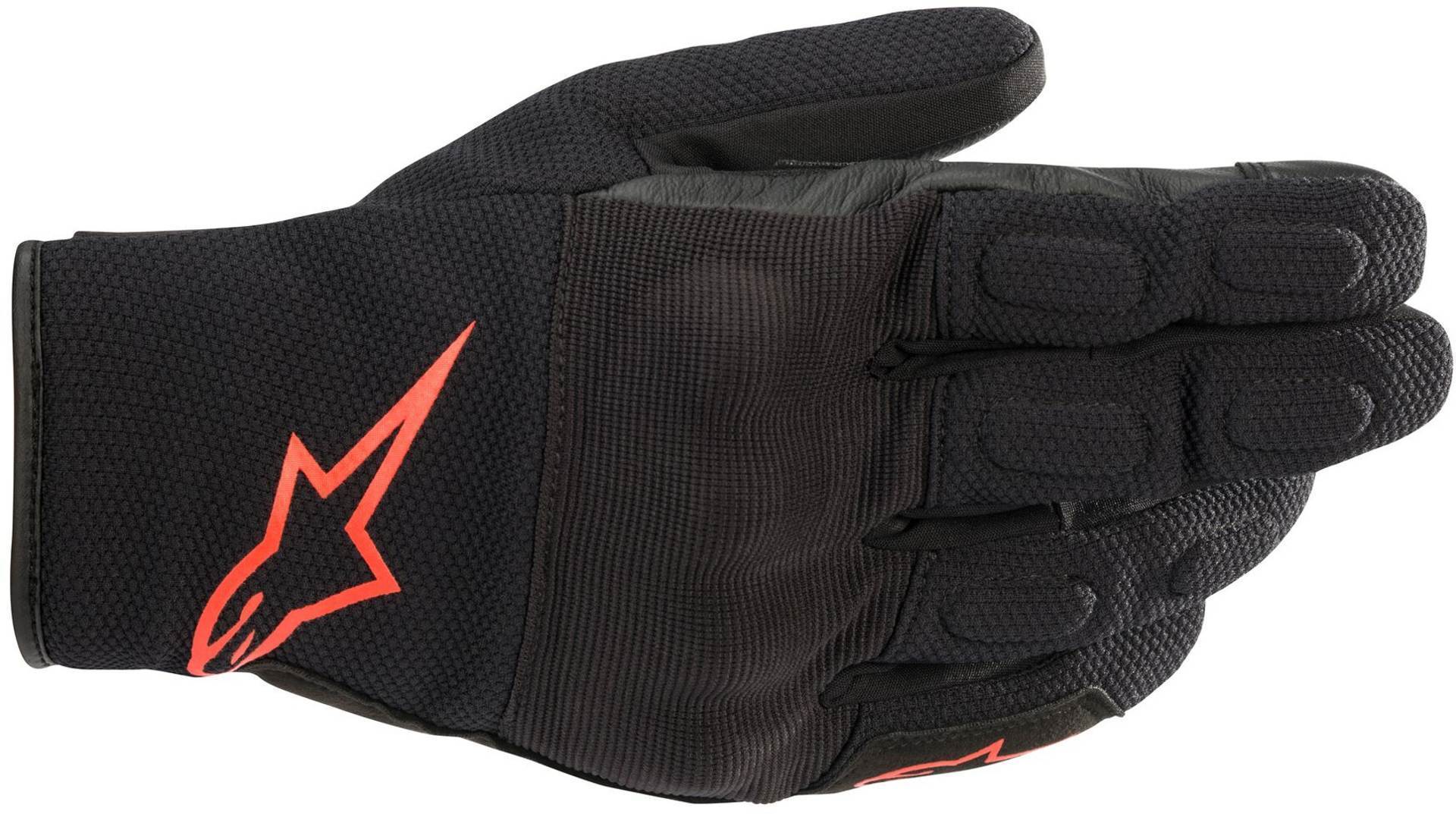 Alpinestars S Max Drystar Gants de moto imperméables Noir Rouge XL