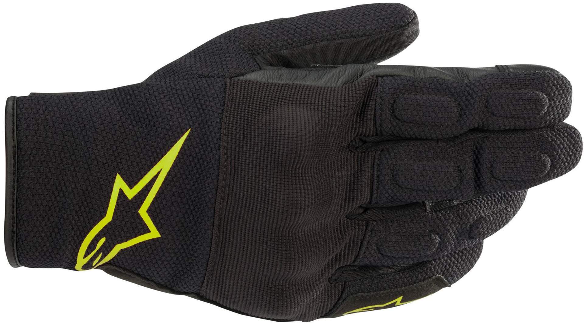 Alpinestars S Max Drystar Gants de moto imperméables Noir Jaune 2XL
