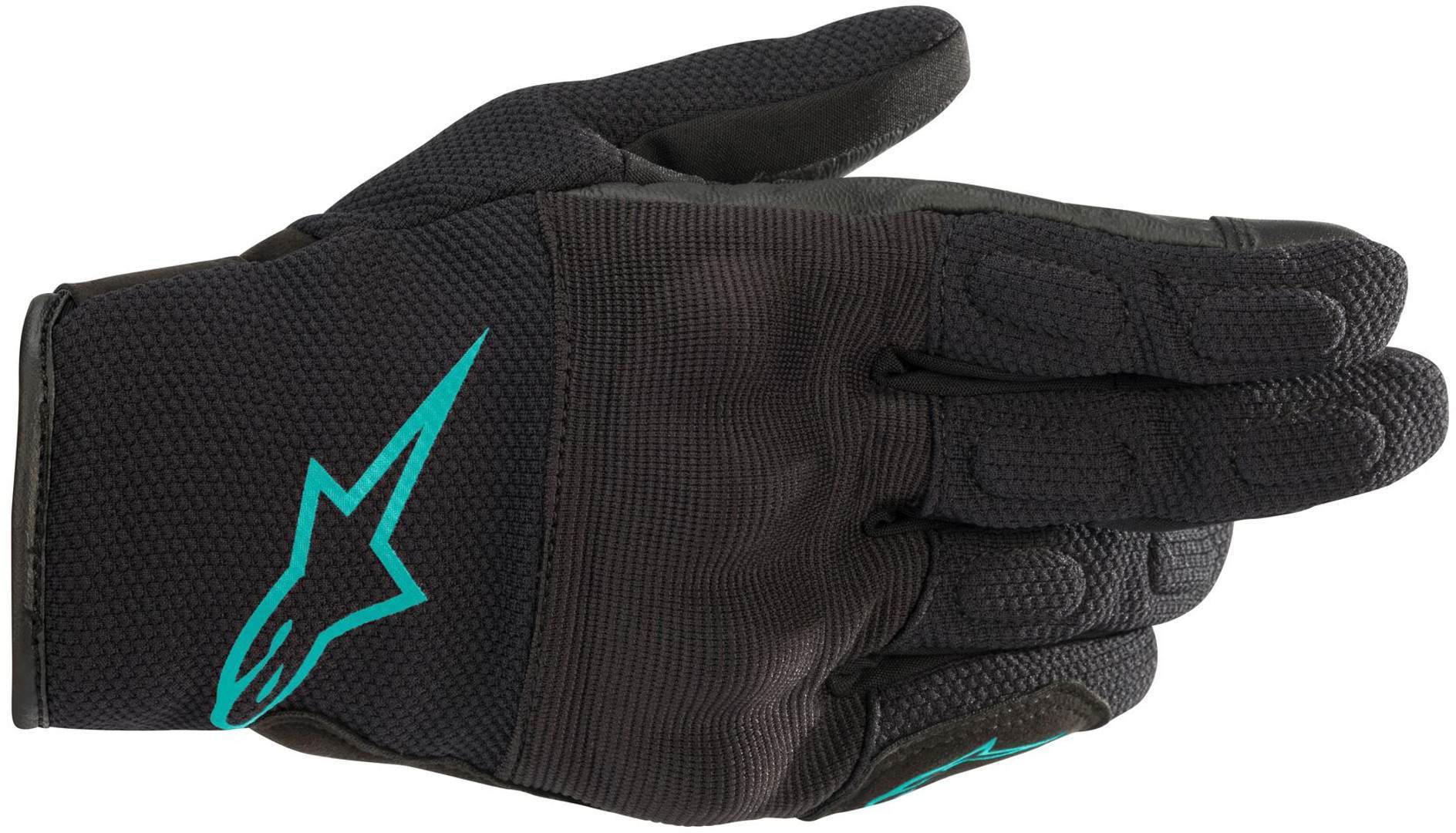 Alpinestars Stella S Max Drystar Gants de moto imperméables de dames Noir Bleu XL