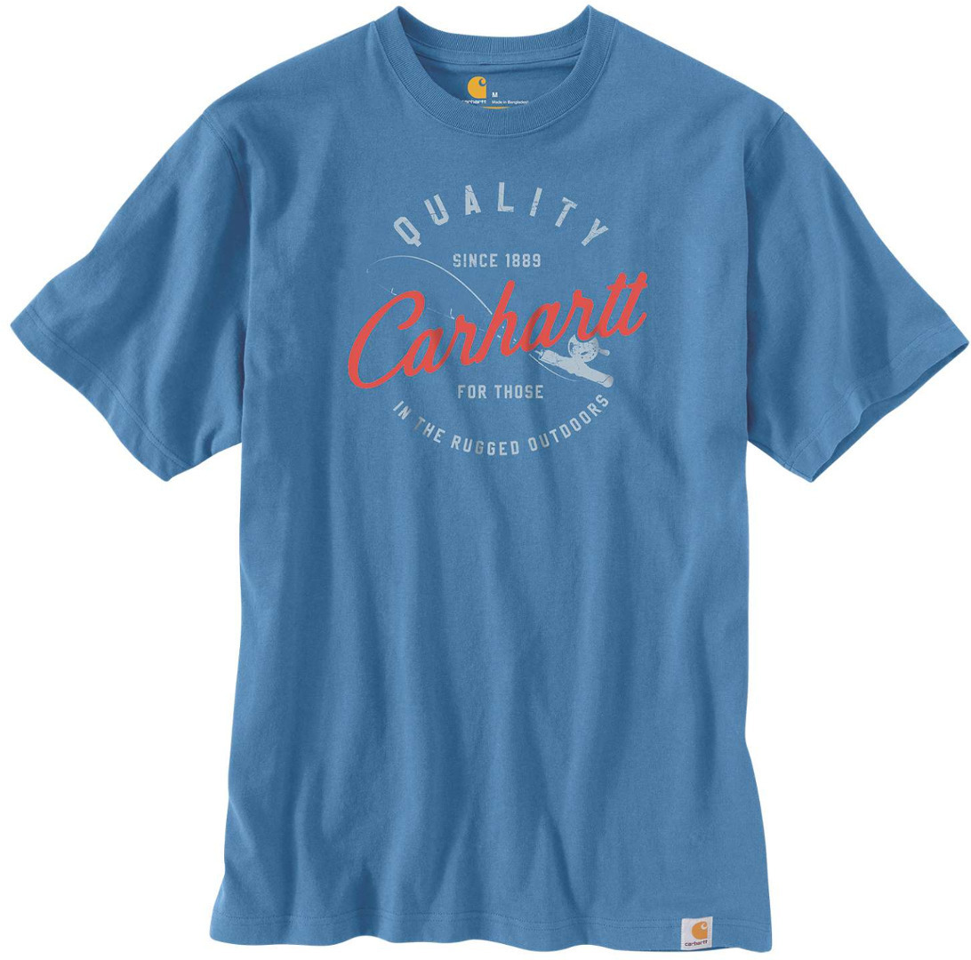 Carhartt Workwear Fishing T-Shirt Bleu XL