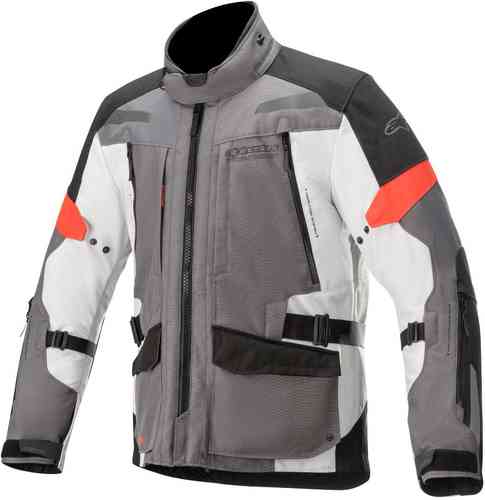 Alpinestars Valparaiso V3 Drystar Chaqueta textil para motocicletas Negro Gris Blanco 4XL