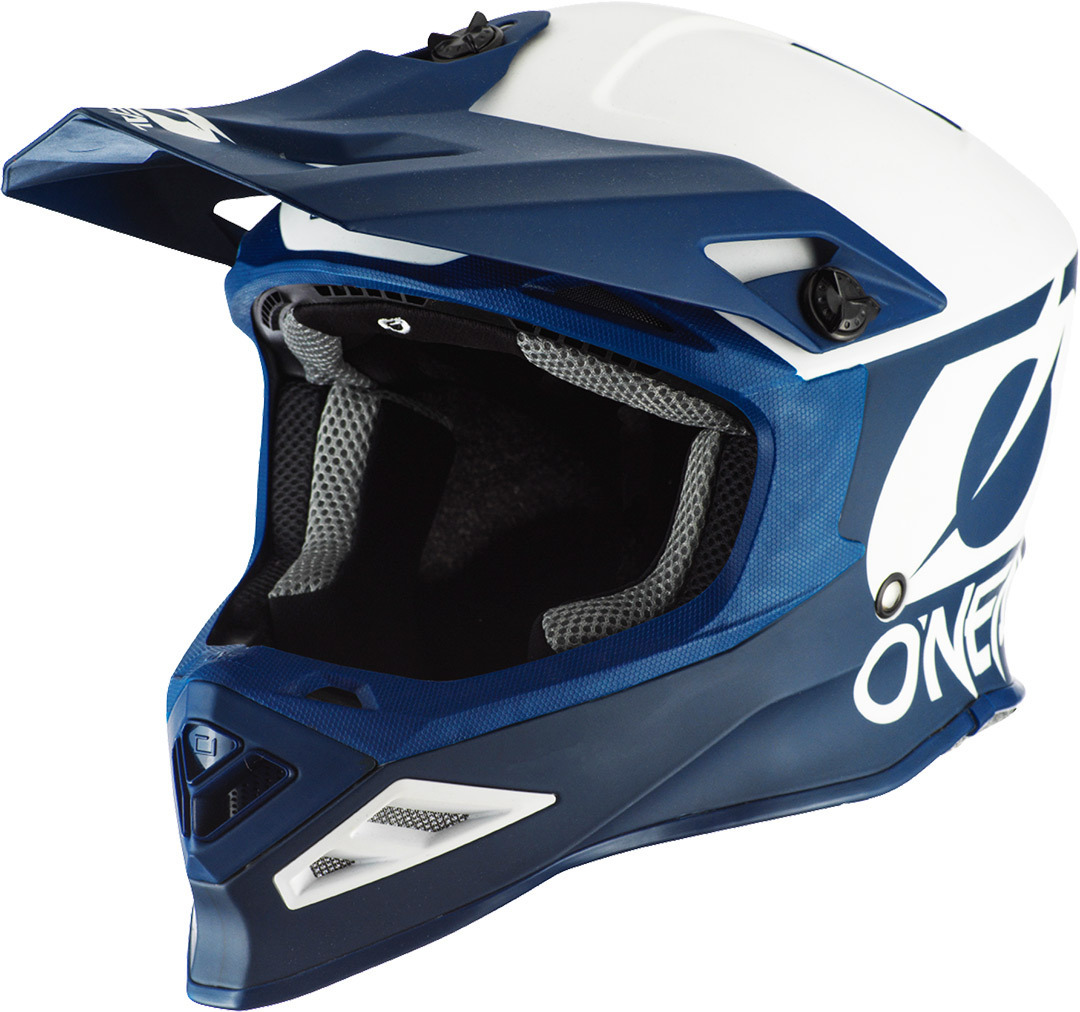 Oneal 8Series 2T Casque Motocross Bleu S