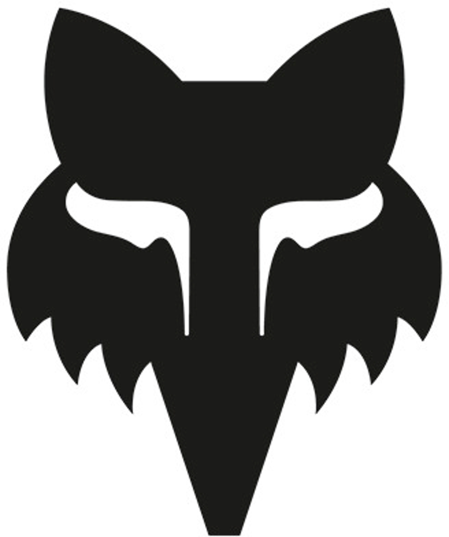 FOX Legacy Head 5.5 autocollant Noir unique taille