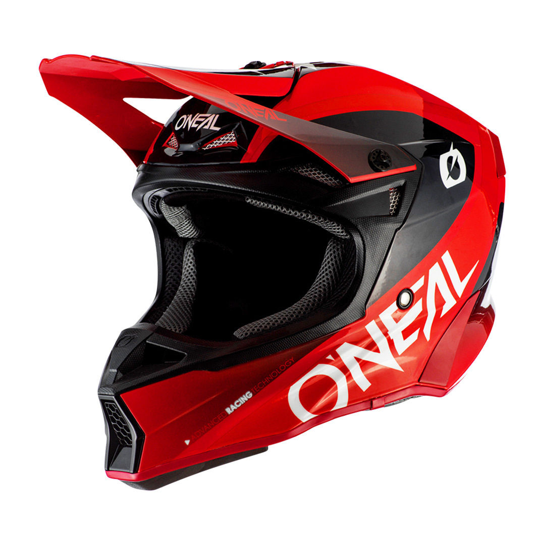 Oneal 10Series Hyperlite Core Casque Motocross Noir Rouge S
