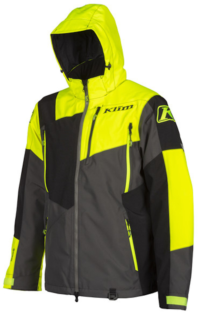 Klim Storm parka Noir Jaune XL
