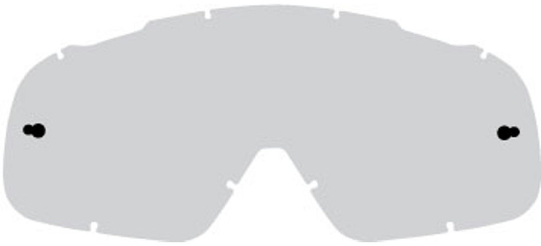 FOX Airspace II Lexan lentille Gris unique taille