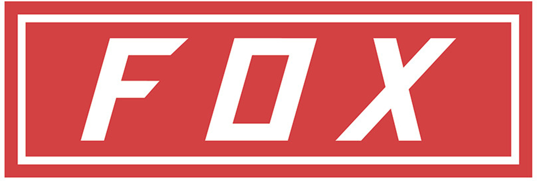 FOX Bumper autocollant Rouge unique taille