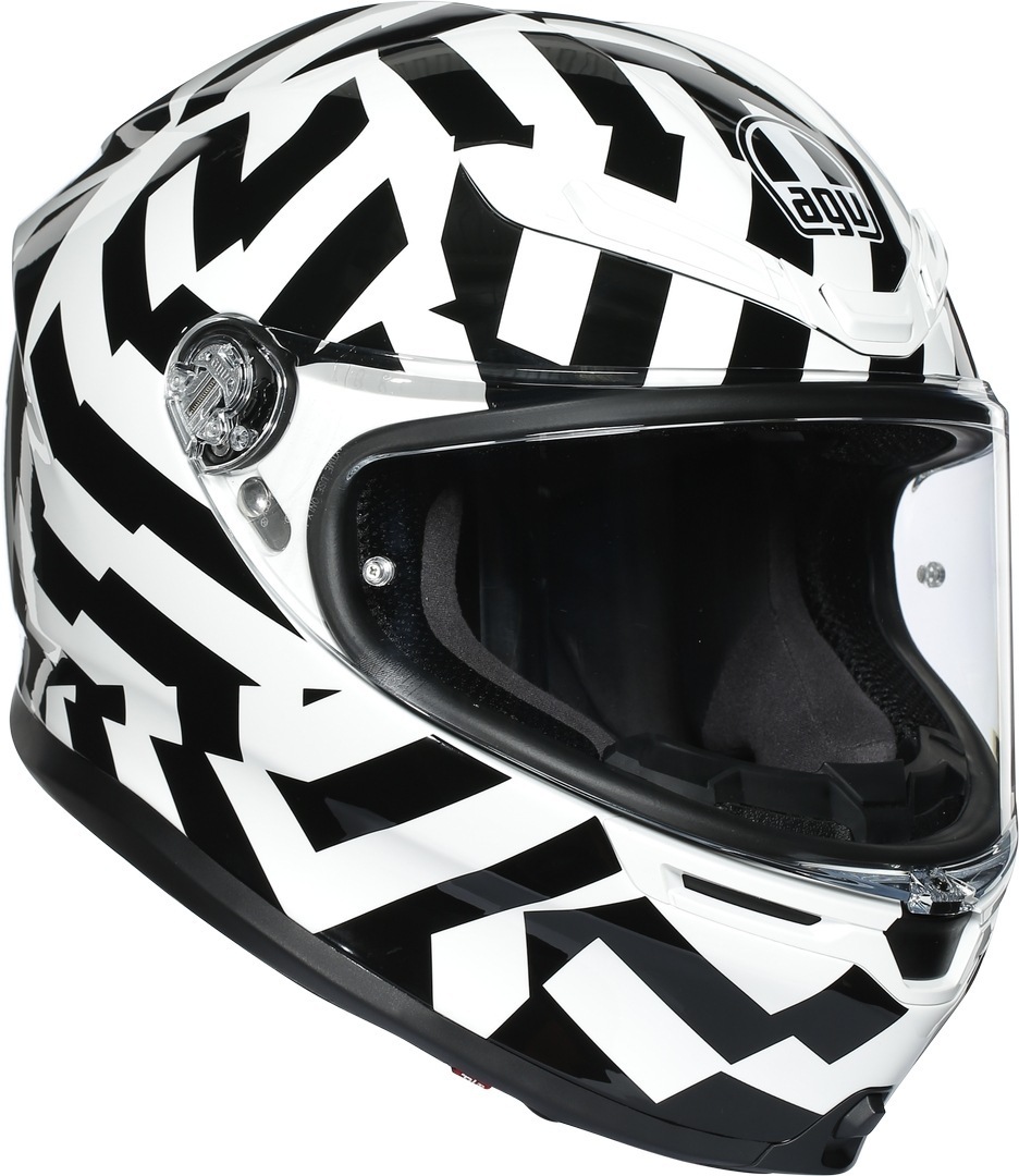 AGV K-6 Secret casque Noir Blanc S