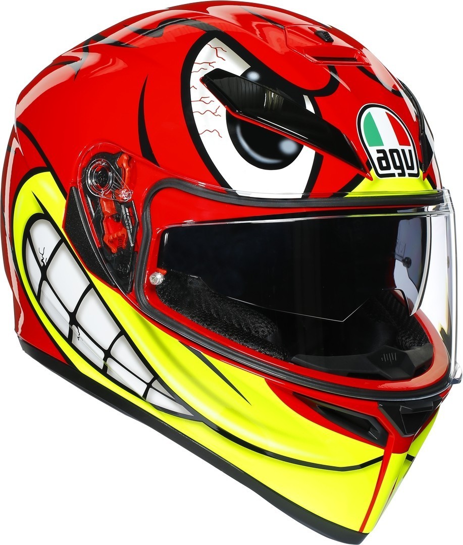 AGV K-3 SV Birdy casque Rouge Jaune S