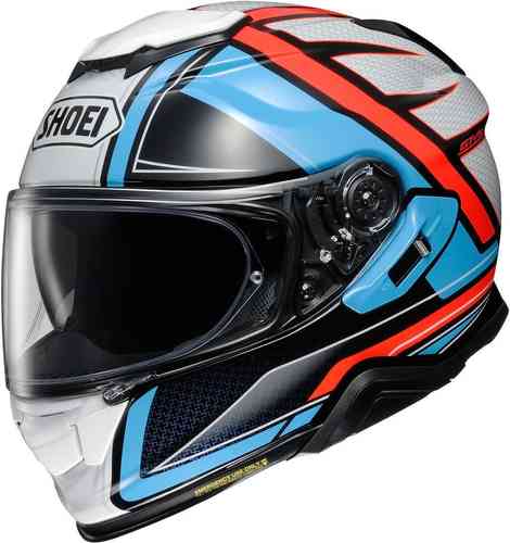 Shoei GT Air 2 Haste Casco Blanco Rojo Azul L