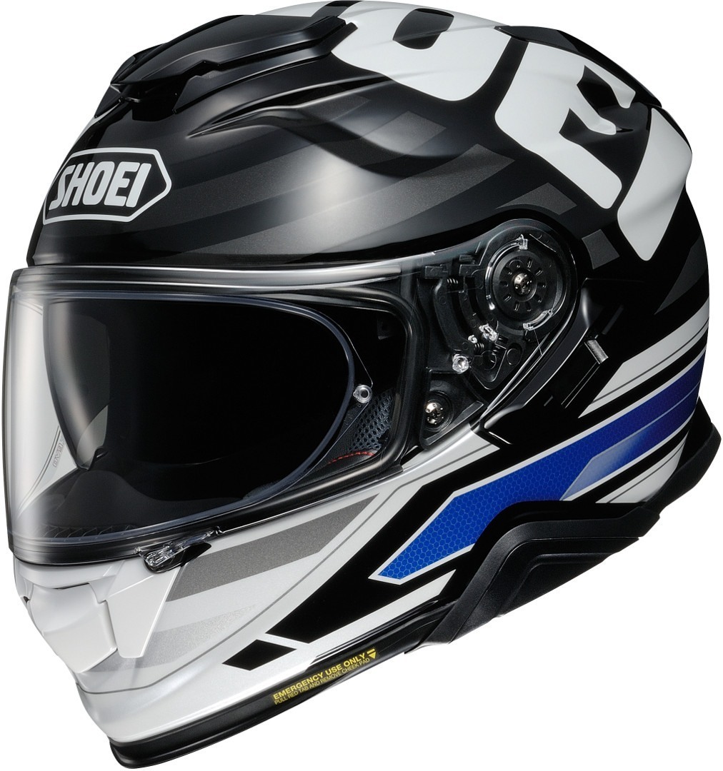 Shoei GT Air 2 Insignia casque Noir Blanc Bleu XL