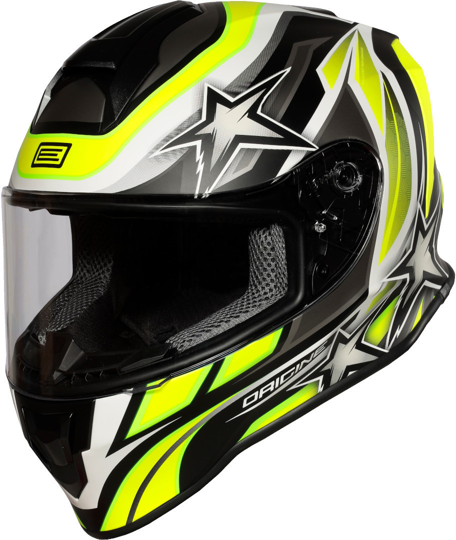 Origine Dinamo Stars Revolution Casque pour enfants Noir Jaune L