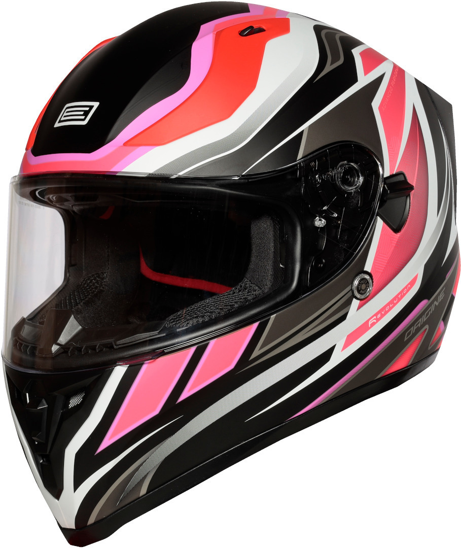 Origine Strada Revolution casque Noir Blanc Rose M