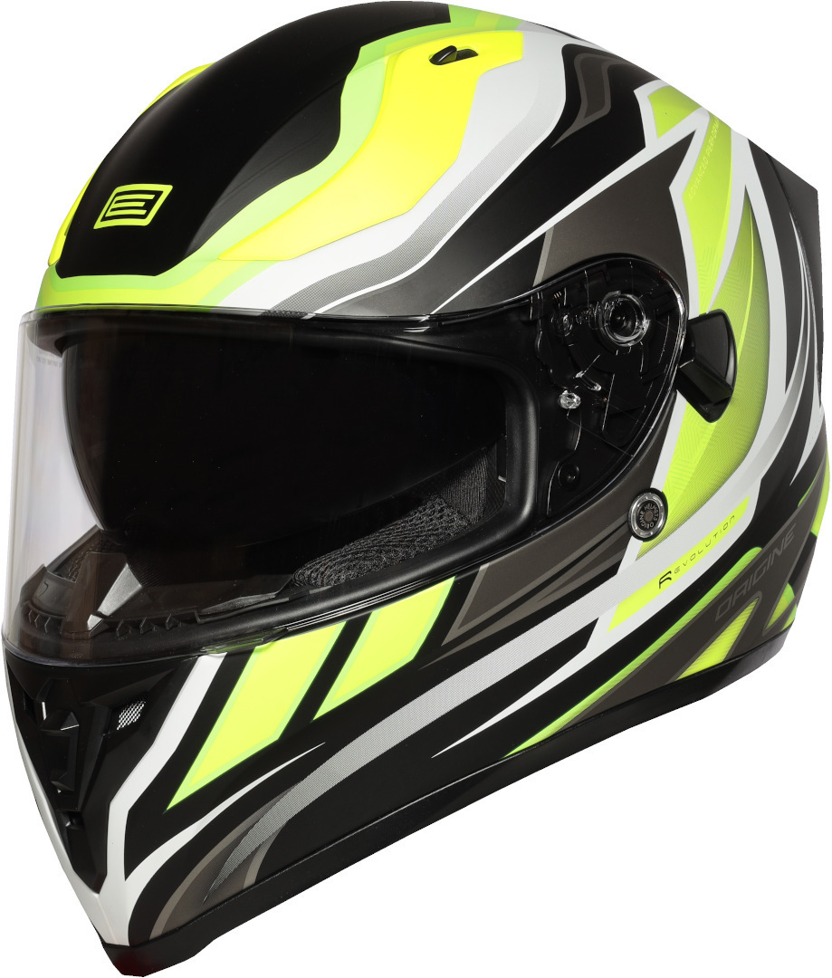 Origine Strada Revolution casque Noir Jaune XL