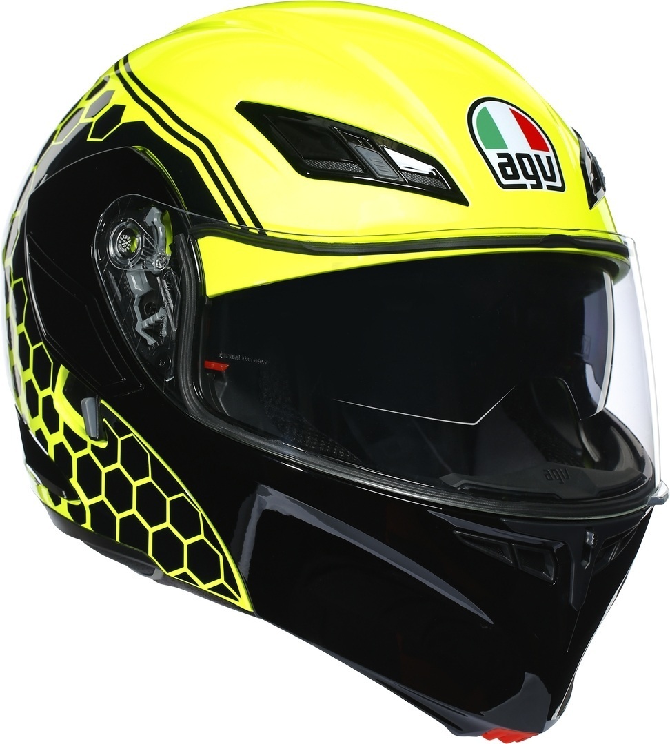 AGV Compact ST Detroit Casque Noir Jaune L