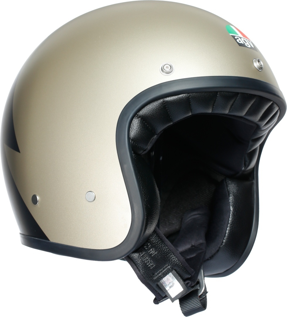 AGV X70 Volt Casque Jet Noir Or M