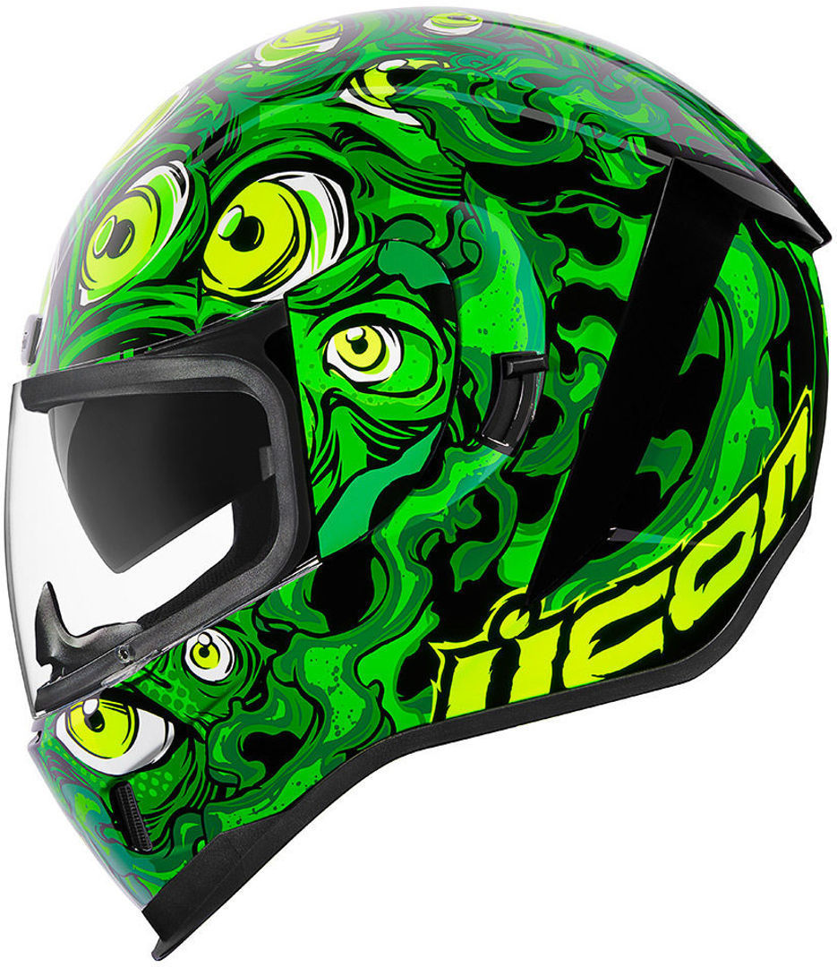 Icon Airform Illuminatus casque Vert 2XL