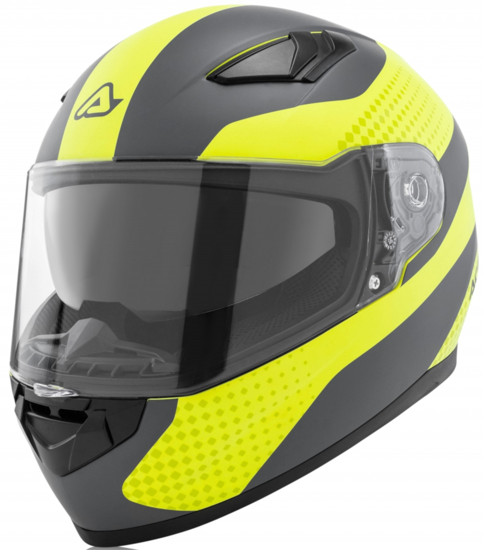 Acerbis Full Face X-Street casque Gris Jaune M