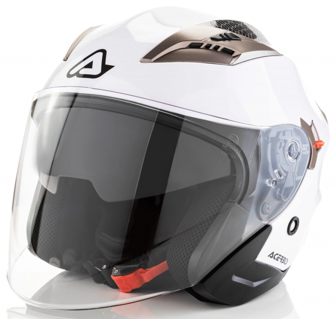 Acerbis Firstway Casque Jet Blanc XS