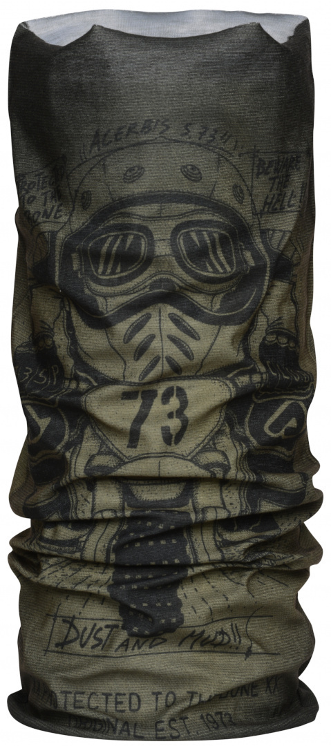 Acerbis SP Club Shield Chauffe-cou Vert unique taille