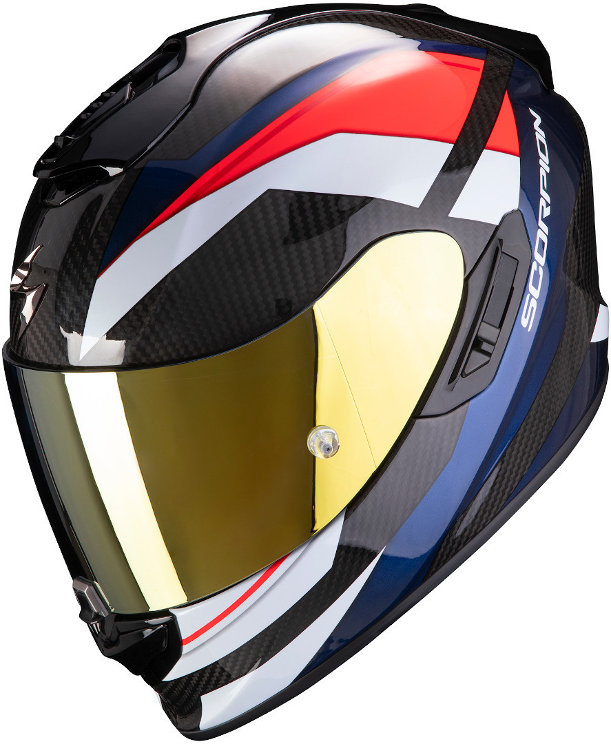 Scorpion EXO 1400 Carbon Air Legione casque Noir Rouge Bleu M