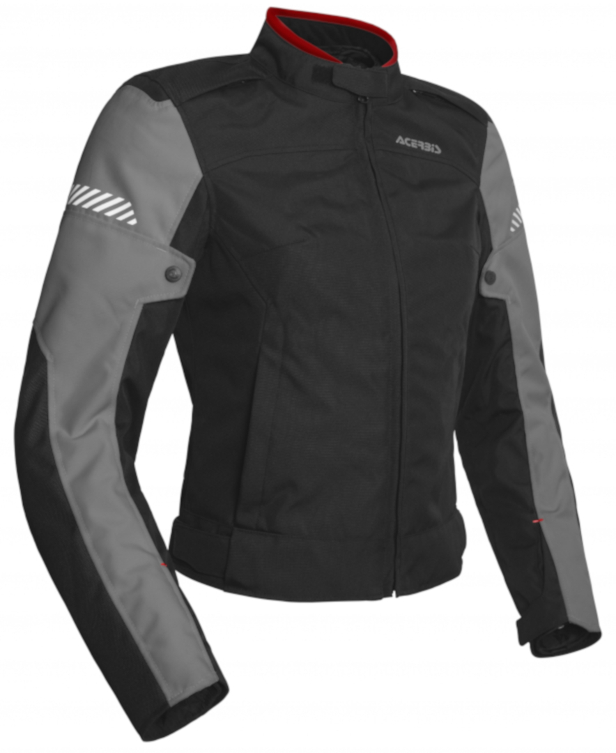 Acerbis Discovery Ghibly Veste textile de moto de dames Noir Gris XS