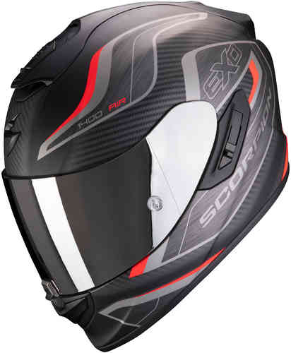 Scorpion EXO 1400 Air Attune Casco Negro Rojo XL