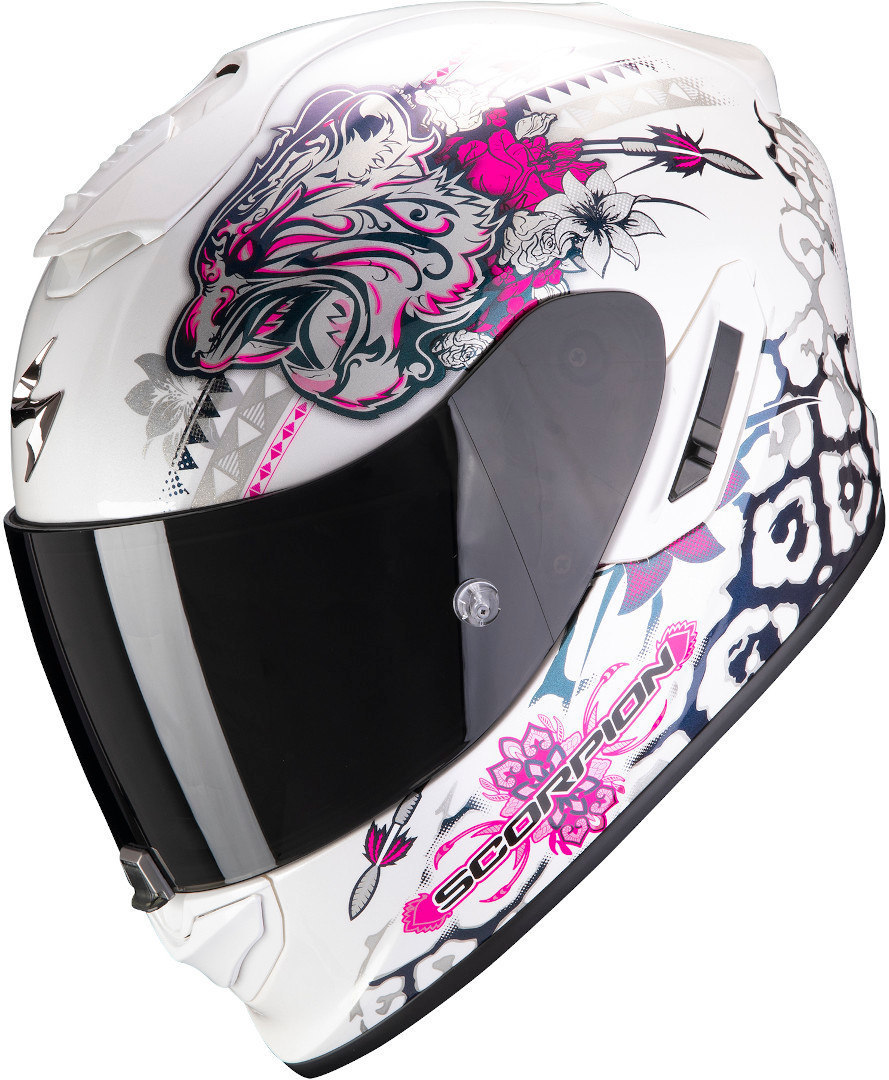 Scorpion EXO 1400 Air Toa casque Blanc Rose M