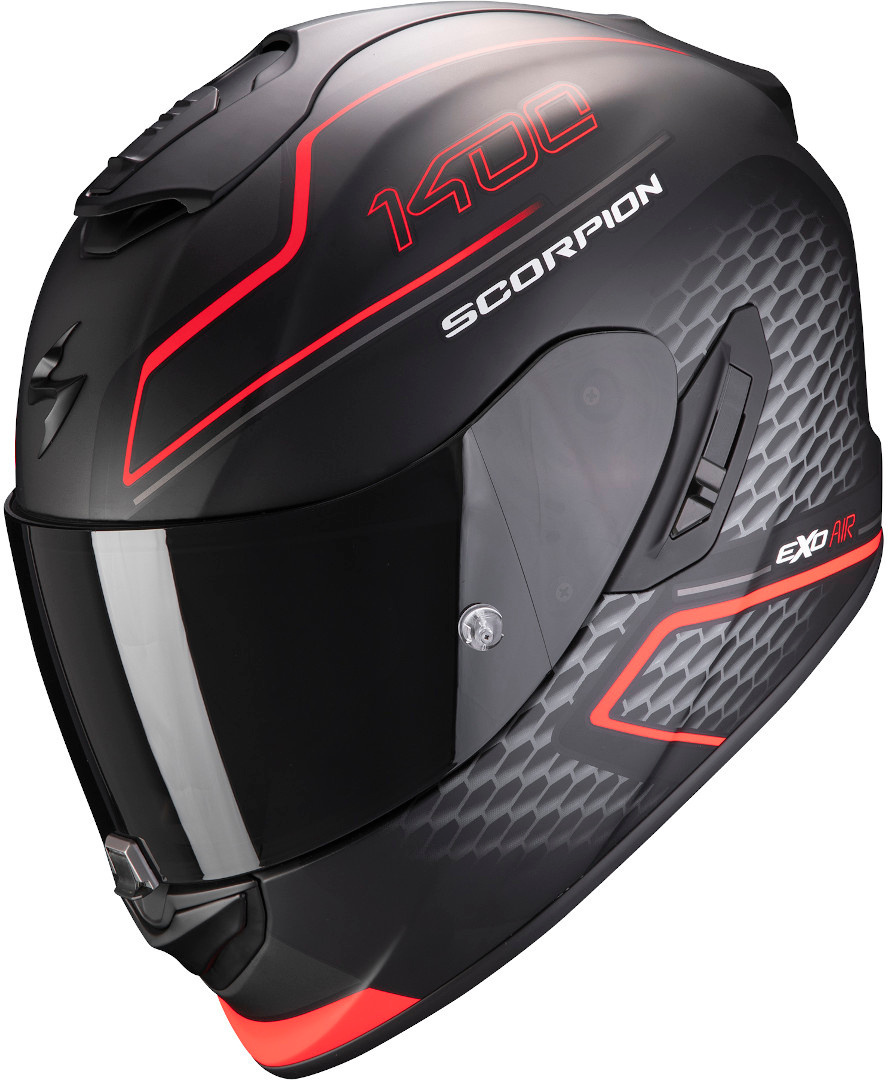 Scorpion EXO 1400 Air Galaxy casque Noir Rouge S