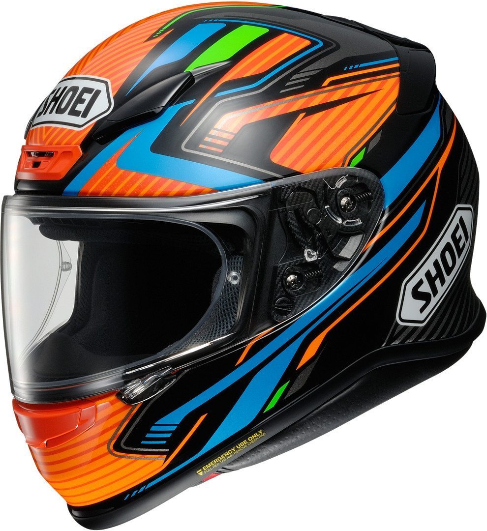Shoei NXR Stab casque Noir Orange XS
