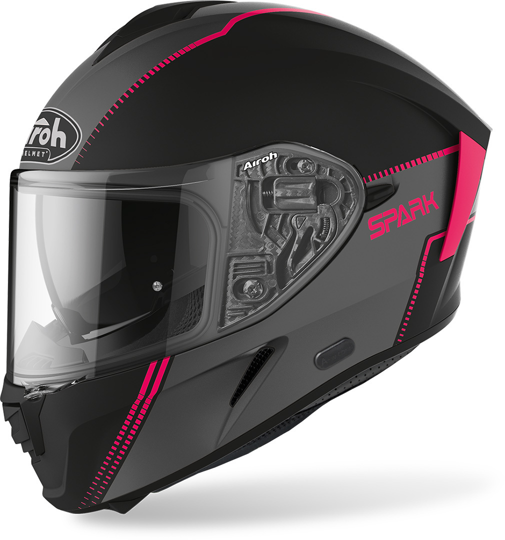Airoh Spark Flow casque Noir Rose XS