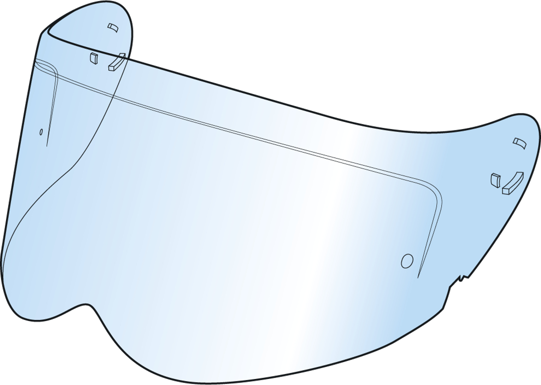 Image of Simpson Darksome visière transparent