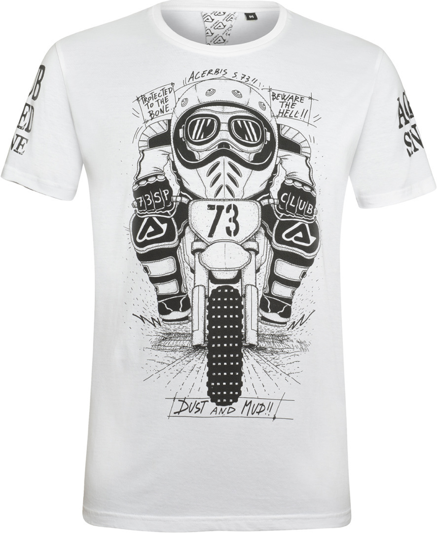 Acerbis Shield SP Club T-Shirt Blanc L