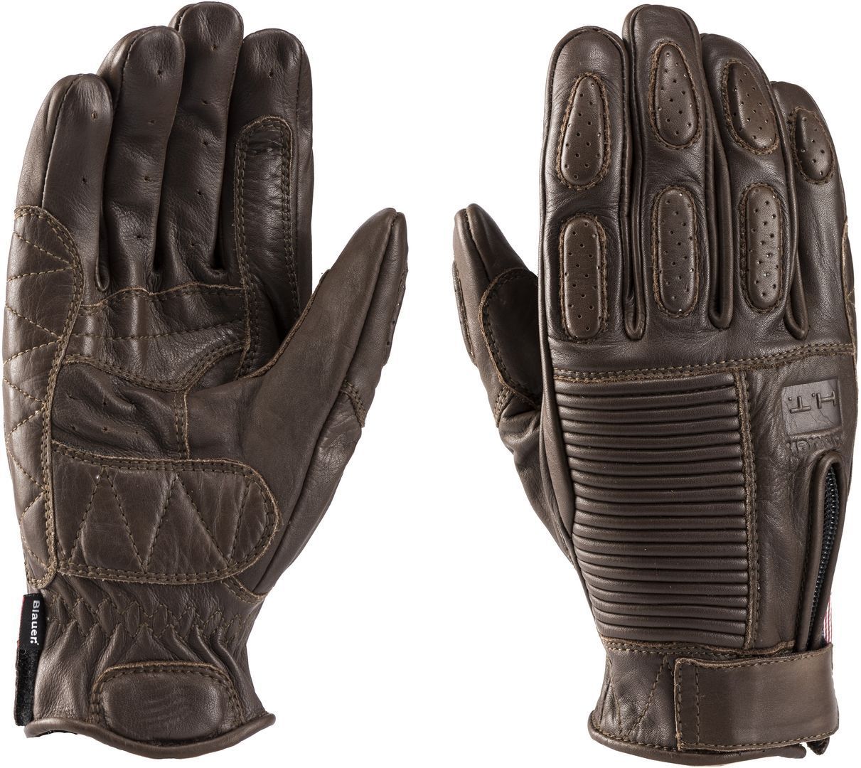 Image of Blauer Banner Gants de moto Brun 2XL