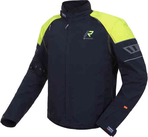 Rukka R-EX Chaqueta textil para motocicletas Negro Amarillo 54