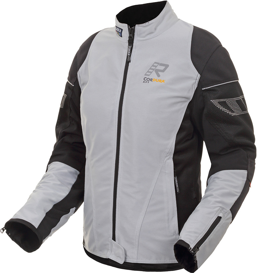 Rukka StretchAir Veste textile de moto de dames Gris 34