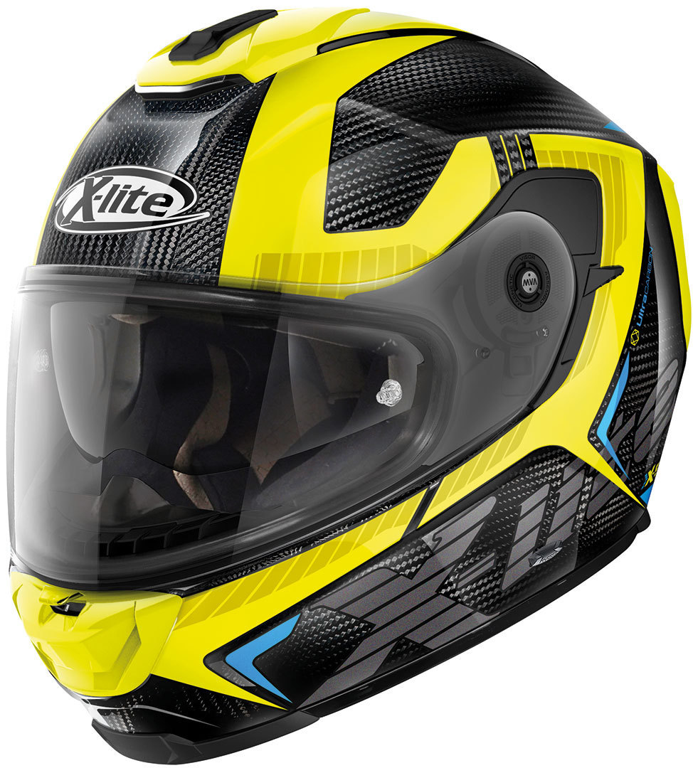 X-Lite X-903 Ultra-Carbon Evocator N-Com casque Jaune S