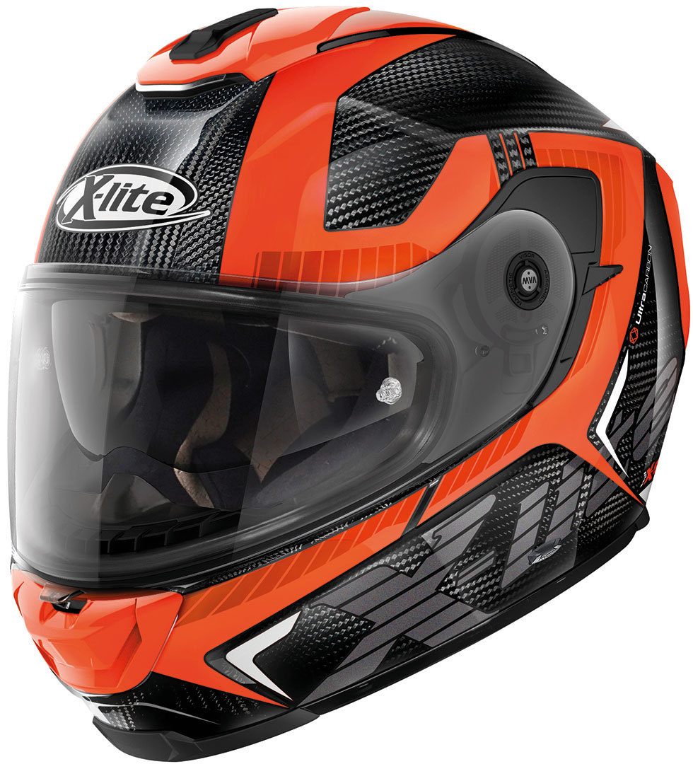 X-Lite X-903 Ultra-Carbon Evocator N-Com casque Orange S